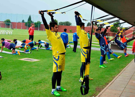 آخرین تمرین تیم ملی پیش از بازی با امارات با تمامی نفرات
