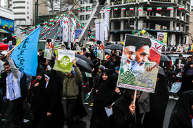 راهپیمایی ۲۲ بهمن در تهران - ۱