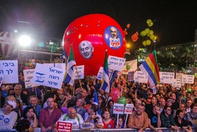 تظاهرات صدها اسرائیلی‌ علیه سیاست‌های نتانیاهو