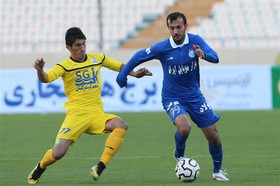 بازیکن پیشین استقلال به نجف عراق پیوست + عکس