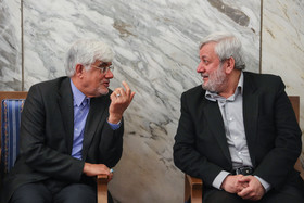 مراسم ترحیم والده رییس‌جمهور - مدرسه عالی شهید مطهری 