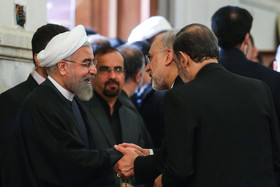 مراسم ترحیم والده رییس‌جمهور - مدرسه عالی شهید مطهری 