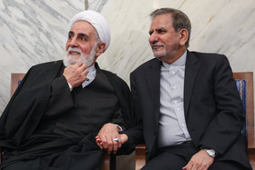 مراسم ترحیم والده رییس‌جمهور - مدرسه عالی شهید مطهری 