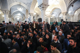 مراسم ترحیم والده رییس‌جمهور - مدرسه عالی شهید مطهری 