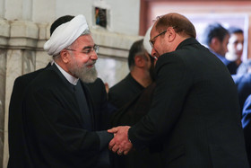 مراسم ترحیم والده رییس‌جمهور - مدرسه عالی شهید مطهری 