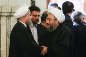 مراسم ترحیم والده رییس‌جمهور - مدرسه عالی شهید مطهری 