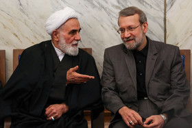 مراسم ترحیم والده رییس‌جمهور - مدرسه عالی شهید مطهری 