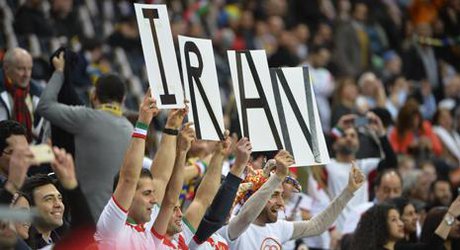 واکنش بازیکنان سوئد به حضور پرشور تماشاگران ایرانی در ورزشگاه