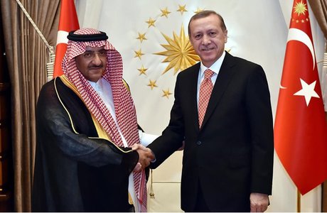 یمن و سوریه، موضوع دیدار معاون ولیعهد عربستان با اردوغان