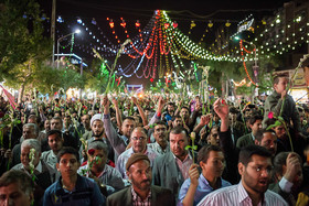 گلباران حرم رضوی به مناسبت سالروز تولد امام جواد (ع)