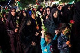 گلباران حرم رضوی به مناسبت سالروز تولد امام جواد (ع)