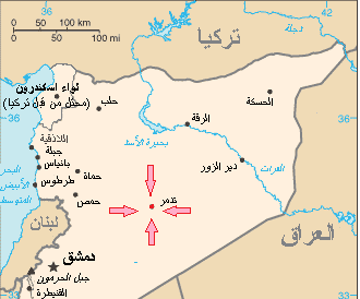 پیشروی ارتش سوریه تا 10 کیلومتری پالمیرا