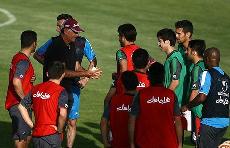 آخرین تمرین تیم ملی در مینی‌کمپ دوم برگزار شد/ حضور شریفات و مصدومیت بازیکن پدیده