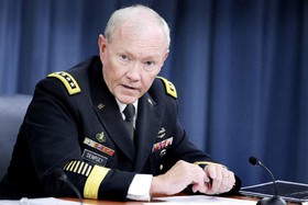 ژنرال دمپسی تهدید ترامپ به استفاده از ارتش علیه معترضان را محکوم کرد