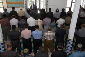 حضور سفیر ایران در نماز عید فطر ترکیه