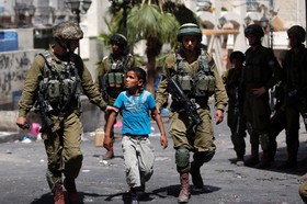 ۱۶۰ کودک فلسطینی در زندان‌های اسرائیل هستند