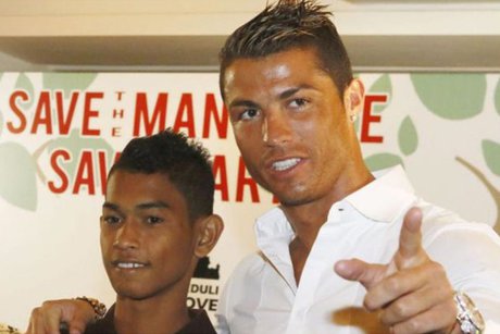 رونالدو بخشنده‌ترین ورزشکار سال 2015