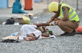 فیلم فاجعه "رمی جمرات" لحظاتی پس از حادثه