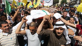 شهادت یک فلسطینی در حمله صهیونیست‌ها در کرانه باختری