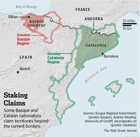"گام بزرگ" منطقه باسک اسپانیا برای برگزاری همه‌پرسی استقلال