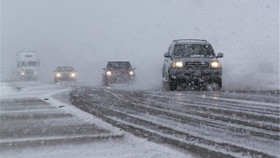 بارش باران و برف در جاده های بیش از ٢٠ استان