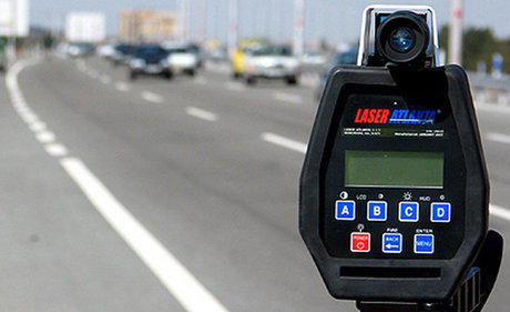 پلیس راه کنترل سرعت رانندگی
