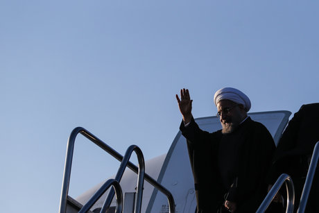  رییس جمهوری وارد رم شد