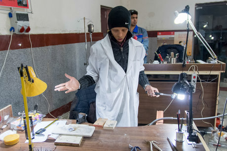 نحوه دسترسی هنرجویان به محتواهای آموزشی با «رمزینه‌های سریع پاسخ» 