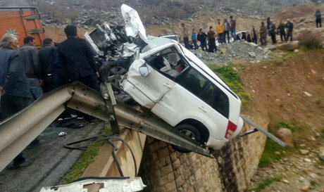 کاهش تلفات حوادث رانندگی در ۲ ماهه امسال