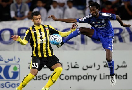 عکس آرشیوی قایدی گل زد اما النصر متوقف شد