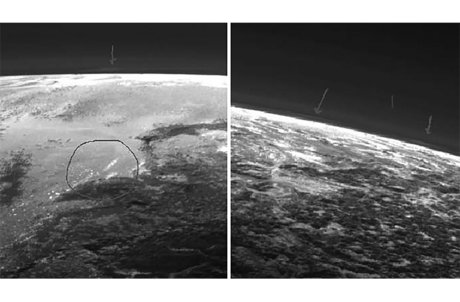 شایعاتی مبنی بر وجود ابرهای نیتروژنی در پلوتو