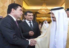 اظهارات ضد ایرانی ملک سلمان در دیدار با رئیس‌جمهور ترکمنستان