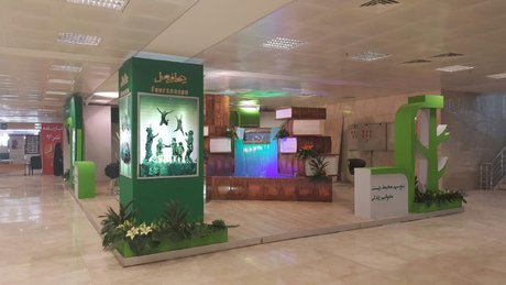 ایستگاه آرام در نمایشگاهی شلوغ