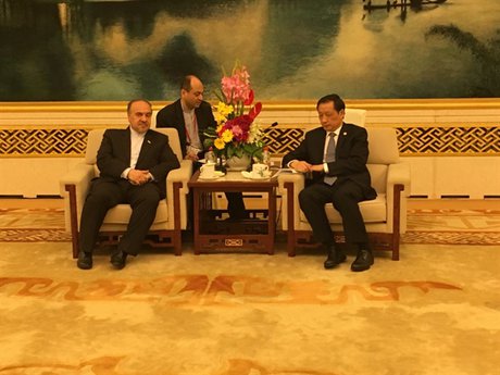 گزارش دیدار معاون رییس‌جمهور با وزیر گردشگری چین