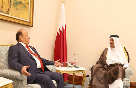 قطر هیات دولت مستعفی یمن را به میز مذاکرات بازگرداند