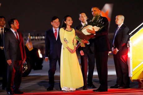 ورود اوباما به ویتنام در میان تدابیر شدید امنیتی