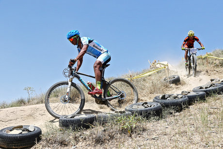 مسابقه دوچرخه سواری کوهستان انتخابی تیم ملی در گلمکان - مشهد