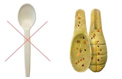 قاشق‌های خوردنی دوستدار محیط زیست + تصاویر