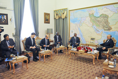 دیدار کوفی عنان با صالحی