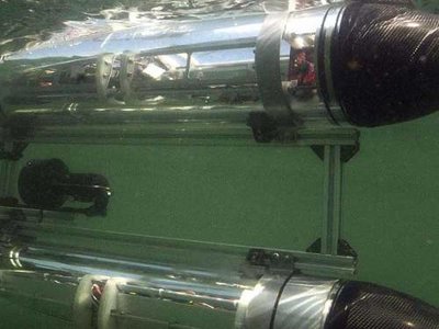 آزمایش نخستین ناوگان پهپادهای دریایی جهان