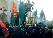 نخل در عزاداری امام حسین (ع)