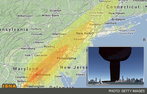 شبیه‌ساز سه بعدی انفجار اتمی با قابلیت انتخاب شهر مورد علاقه برای بمباران!