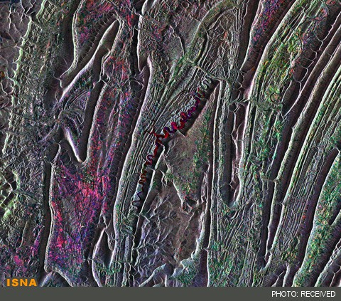 این تصویر ماهواره‌ای عجیب چیست؟