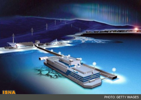 نخستین نیروگاه اتمی شناور جهان وارد آب‌ها می‌شود