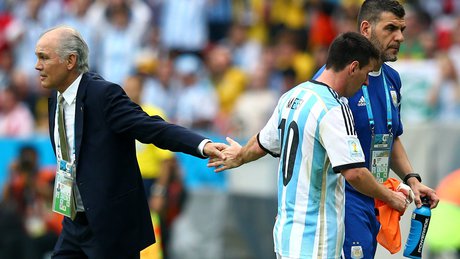 مسی بهترین بازیکن دیدار آرژانتین و نیجریه شد