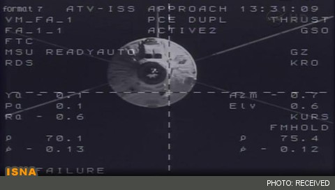 الحاق کپسول باری اروپا به ایستگاه فضایی 