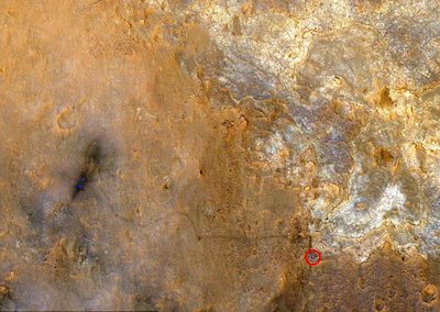 تصویر جالبی از پیشرفت کاوشگر کنجکاوی تا به امروز