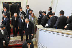 دیدار کوفی عنان با صالحی