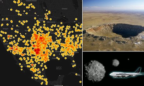 تماشای هزار سال تاخت و تاز سیارک‌ها به زمین در 30 ثانیه