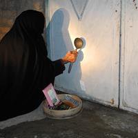 مراسم ملاقه‌زنی رمضان در خراسان‌جنوبی